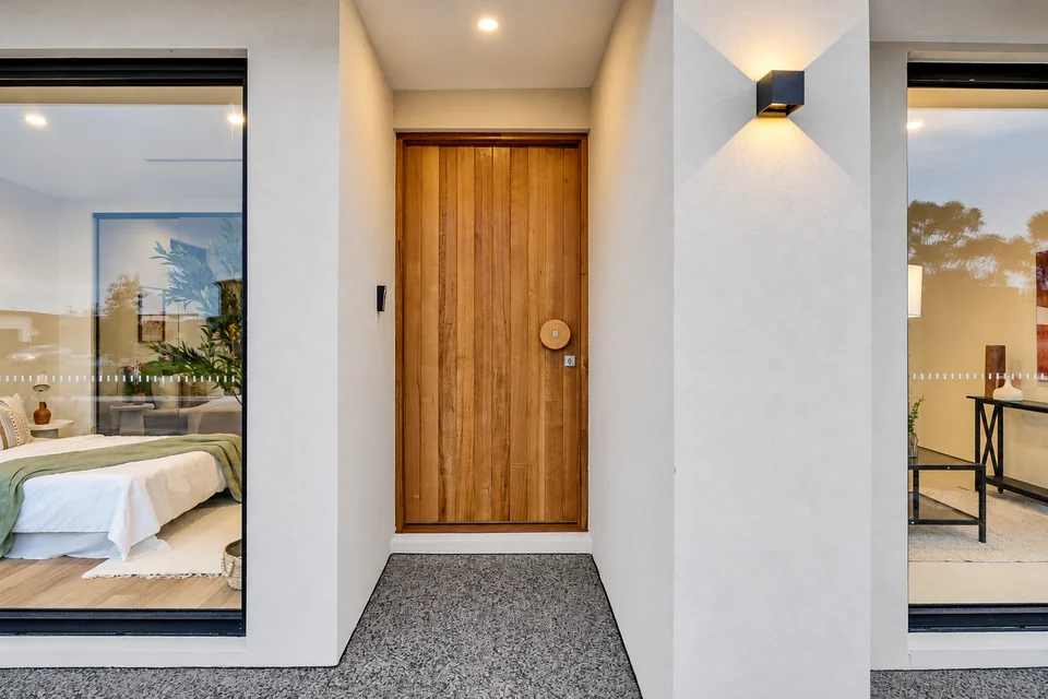 A considered first impression — exteriors photograph from the supplied Stunning Build collection
