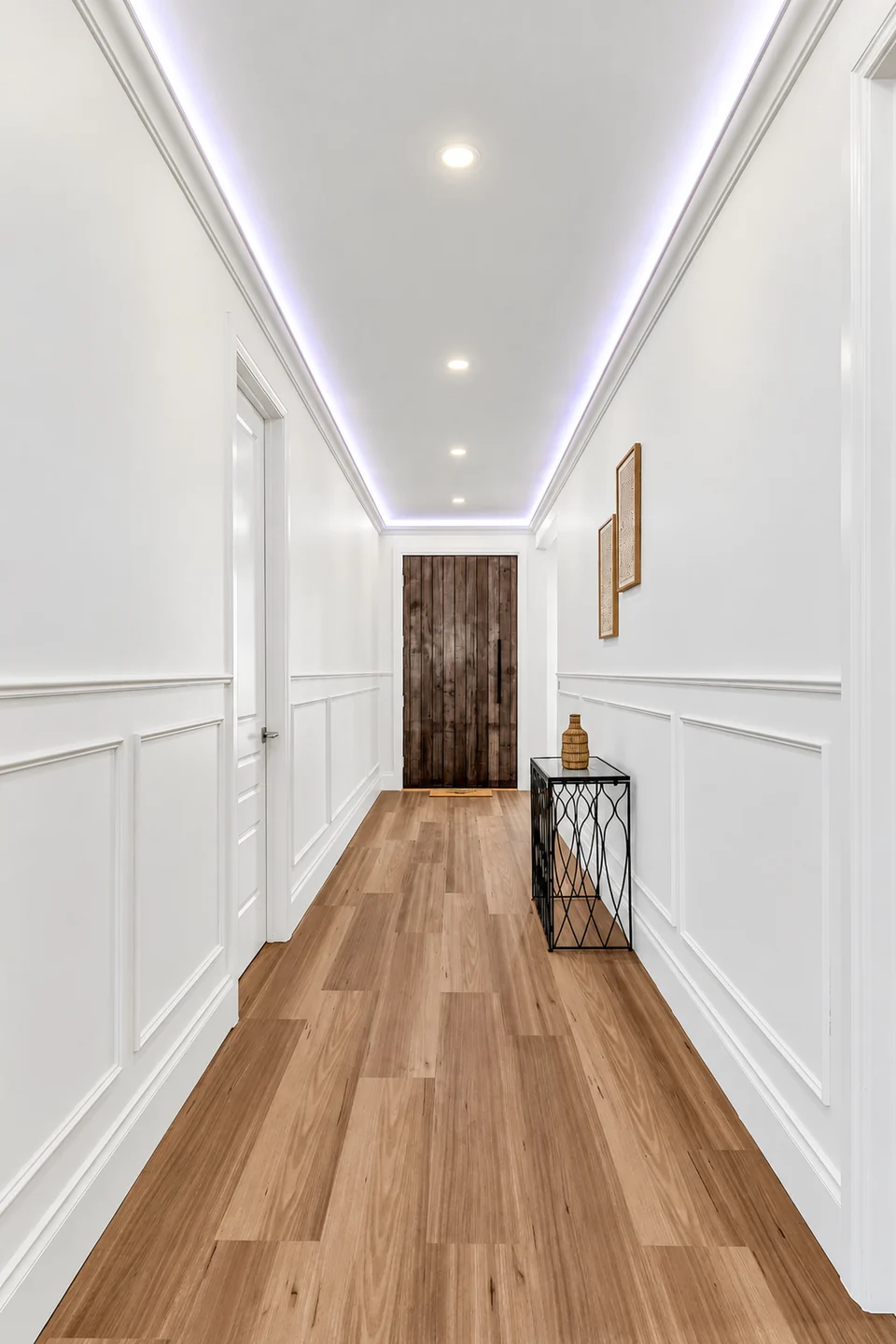 A warm welcome — interiors photograph from the supplied Stunning Build collection